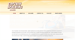 Desktop Screenshot of captainspalding.com
